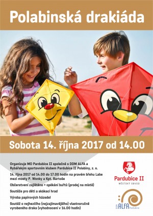 Polabinská drakiáda | Galerie akcí knihovny
